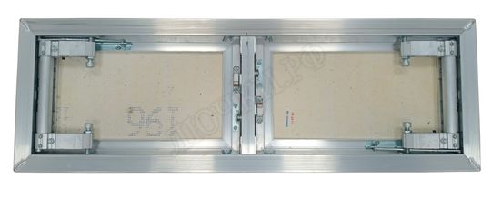 Люк под плитку Секрет 3.0, 2 створки 1100*450 Люк под плитку Секрет 3.0, 2 створки 1100*450