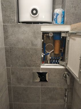 Люк под плитку Секрет 3.0, 2 створки 1100*450 Люк под плитку Секрет 3.0, 2 створки 1100*450