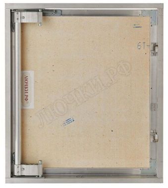 Люк под плитку Нажимной Секрет-Лайт 550*550, 1 створка Люк под плитку Нажимной Секрет-Лайт 550*550, 1 створка