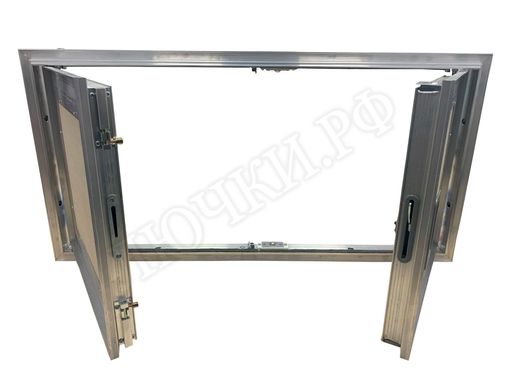 Люк-дверь под покраску Техно Противопожарный 2 створки Люк-дверь под покраску Техно Противопожарный 2 створки