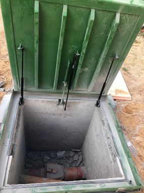 Напольный люк Брус Ли Стальной, Съемная дверца Напольный люк Брус Ли Стальной, Съемная дверца