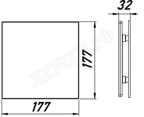 Вытяжной вентилятор Awenta System+, Silent, 125, KWS125T, PI125, Под плитку, пластик Вытяжной вентилятор Awenta System+, Silent, 125, KWS125T, PI125, Под плитку, пластик
