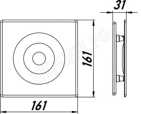 Вытяжной вентилятор Awenta System+, Silent, 100, KWS100M, POE100, Бежевый, пластик Вытяжной вентилятор Awenta System+, Silent, 100, KWS100M, POE100, Бежевый, пластик