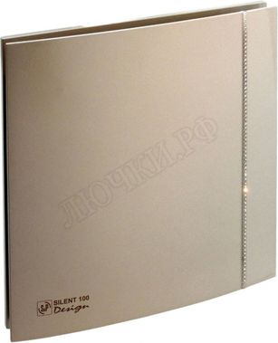 Вытяжной вентилятор SILENT-100 CZ CHAMPAGNE SWAROVSKI DESIGN Вытяжной вентилятор SILENT-100 CZ CHAMPAGNE SWAROVSKI DESIGN
